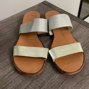 Dolce vita silver sandals - size 7.5